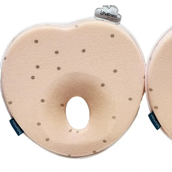 Babymoov Love Nest Lot  2 Baby Head Rest Pillows Ergonomical Twins or Backup - Picture 5 of 8